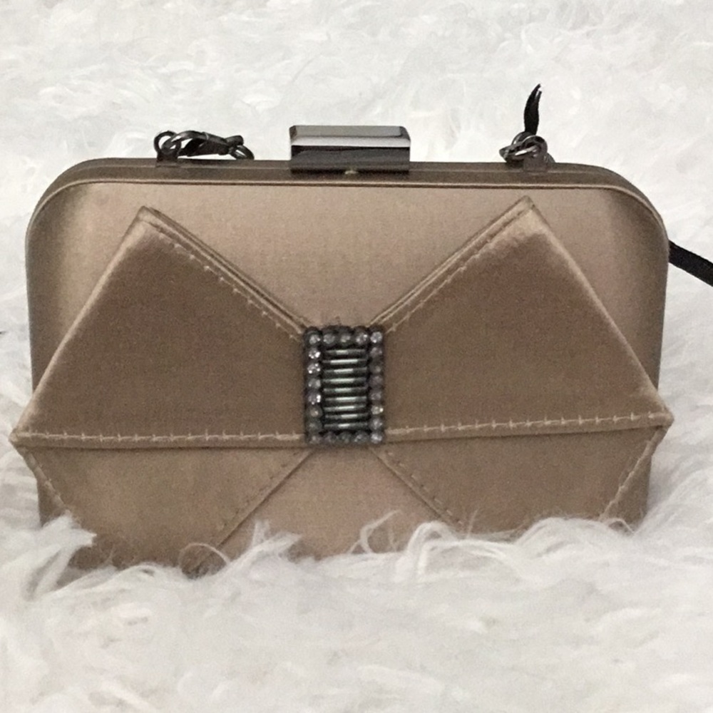 Coast silk  evening bag with detachable strap